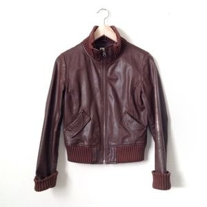 Frenchi Jackets & Coats - BUNDLE -- leather bomber and fringe top Frenchi Jackets & Coats - BUNDLE -- leather bomber and fringe top
