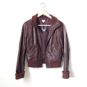 Frenchi Jackets & Coats - BUNDLE -- leather bomber and fringe top Frenchi Jackets & Coats - BUNDLE -- leather bomber and fringe top