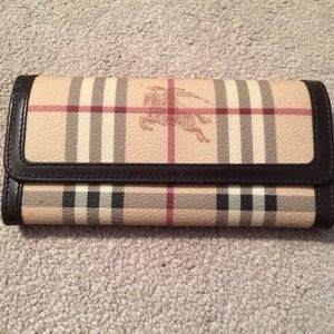 Burberry wallet