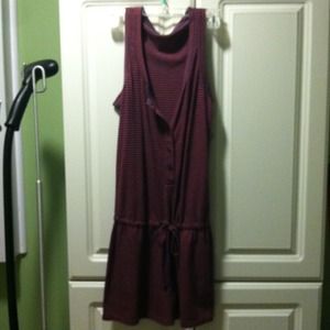 Red and Blue Striped Jumper