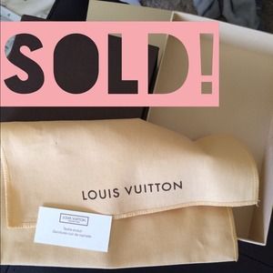Louis Vuitton authentic Damier ebene mini pochette