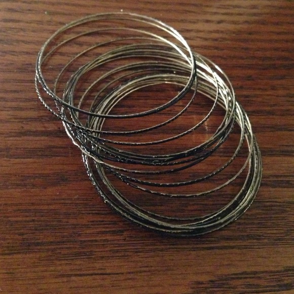 Black bangles