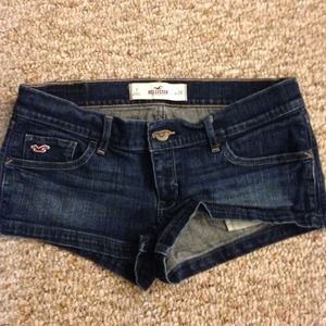 Hollister denim shorts