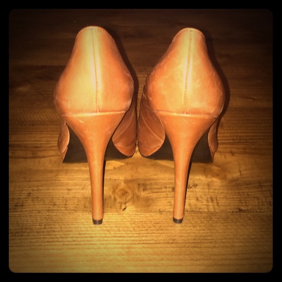 Size 7 - Ralph Lauren peep toe heels! Never worn.