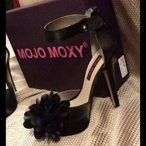 Ankle Strap Peep Toe Heels