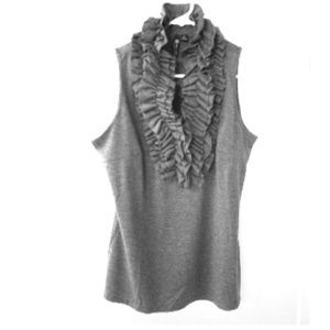 Dressy Sleeveless w/ Ruffled Collar