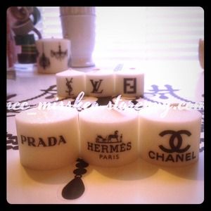 Fashionista Votive Candles