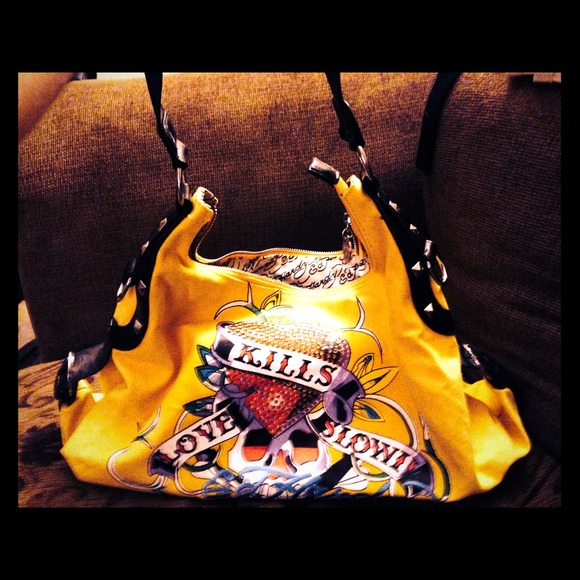 Authentic EdHardy purse