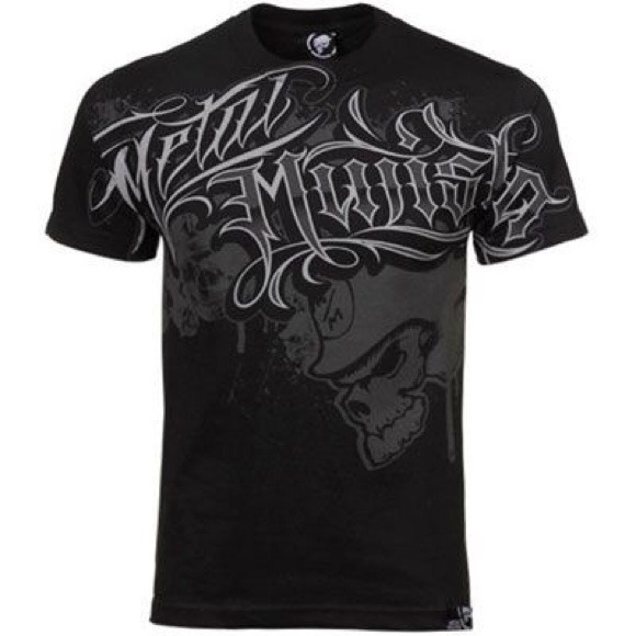Men's Metal Mulisha Black Lost Skulls Tee