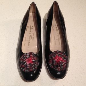 Vintage Patent Leather Ferragamo Flats
