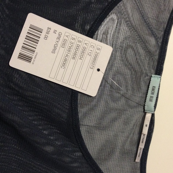 Beautiful blue and silver sheer glittery top ๐๐ - Picture 2 of 4