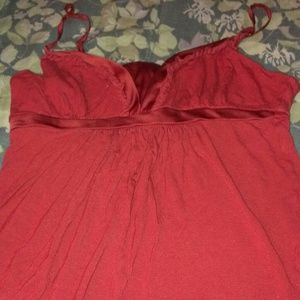 Dress shirt red