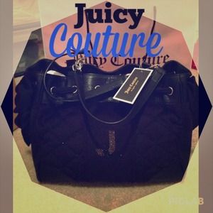 ⚡️⚡️Juicy Couture black quilted daydreamer purse
