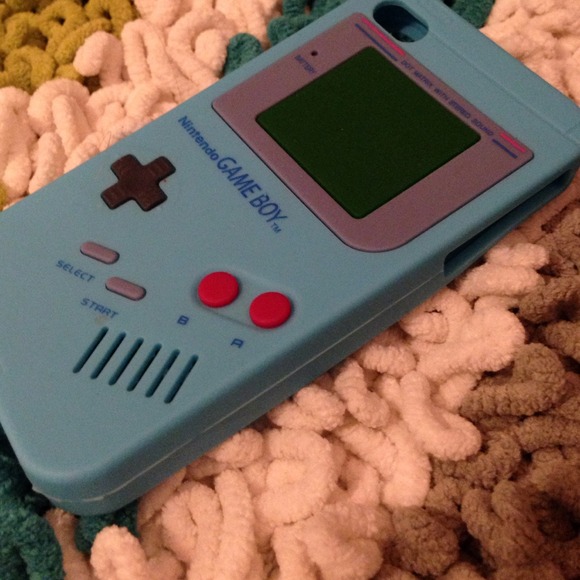 Blue gameboy iPhone 4/4s case - Picture 2 of 3
