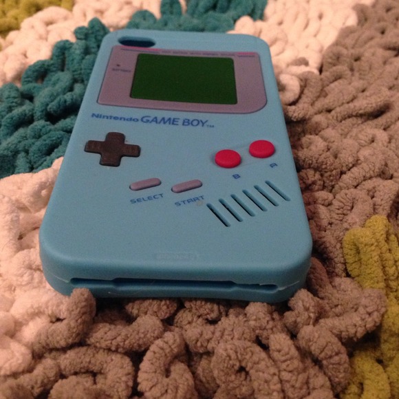 Blue gameboy iPhone 4/4s case - Picture 3 of 3