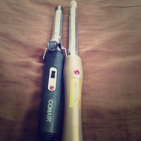 Hair curlers!