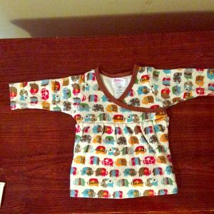 Zutano infant girls long sleeve shirt 6 months