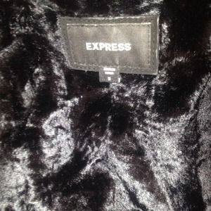 Express furry vest. Sz. S. SALE today only $20.