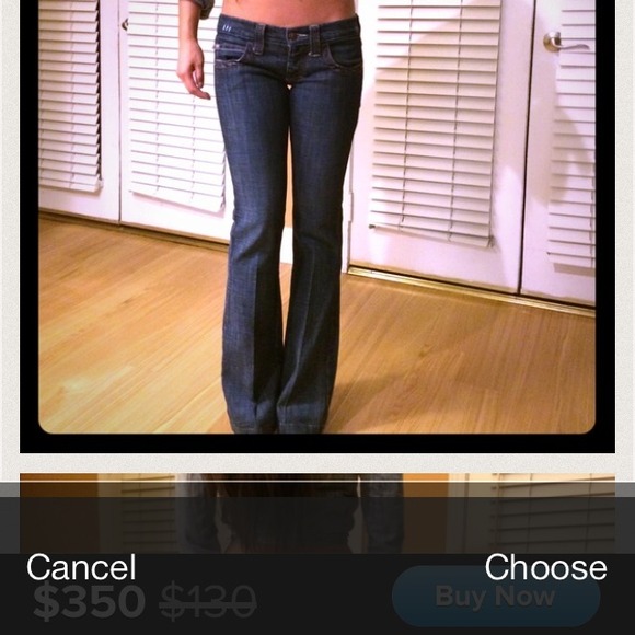 --- SOLD----Frankie B bootcut - Picture 2 of 2