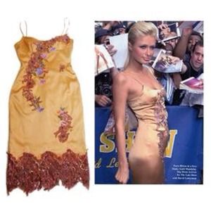 Stunning Satin Lace Dress