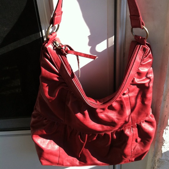 Vintage strawberry  bag