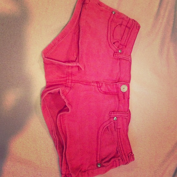 Pink shorts