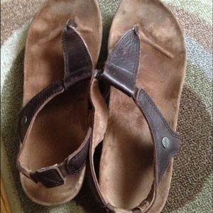 EMU sandals worn twice