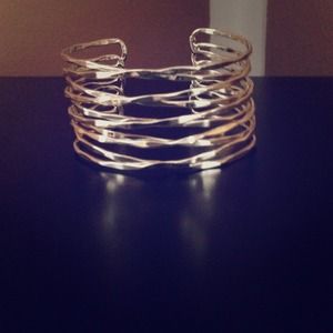Sterling silver cuff