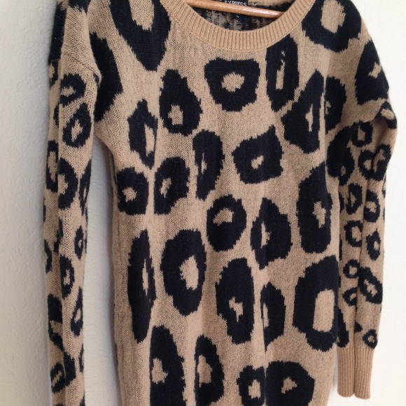 ❌❌❌Express || Leopard Sweater - Picture 2 of 4