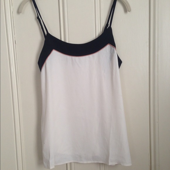Ann Taylor Tank with embellished neckline