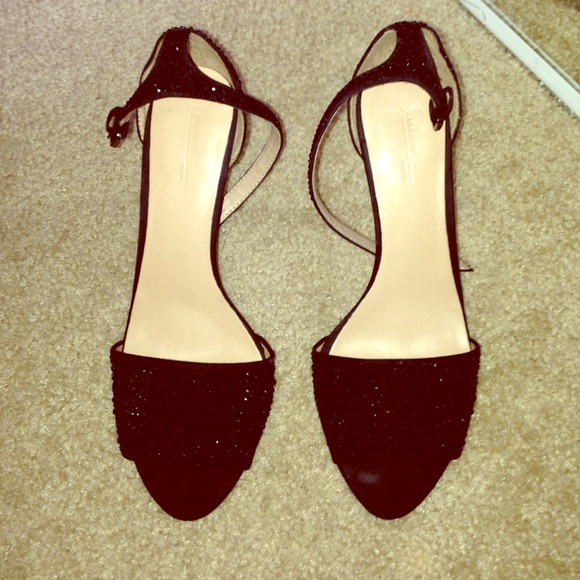 Zara Bling Basic Sandals