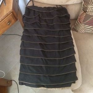 Black Zipper dress