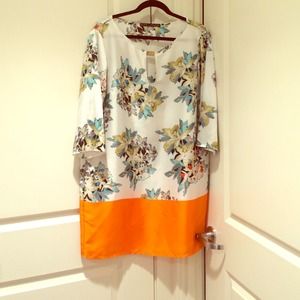 Zara Tropical Printed Dress