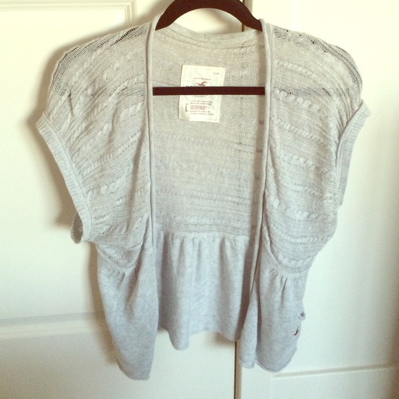 Hollister Short Sleeve Cardigan