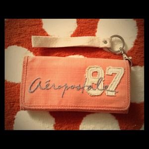 Aeropostale Wallet - Salmon