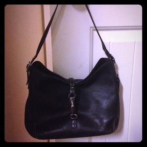 Authentic black coach purse