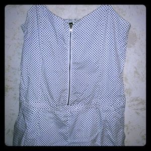 Polka dot romper