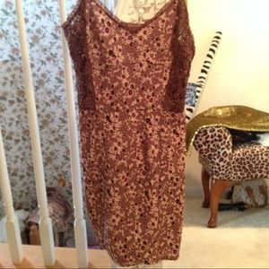 Free People Camisole in brown multi tones!