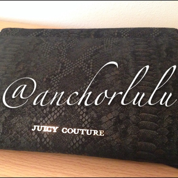 🎉editor pick🎉JuicyCouture CowHide Leather Clutch - Picture 3 of 4