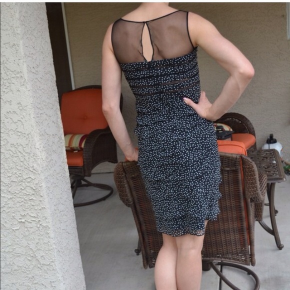 Adrianna Papell Chiffon  Tiered Cocktail Dress