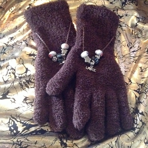 New brown gloves