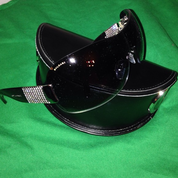 💢sold💢Bvlgari rhinestone sunglasses