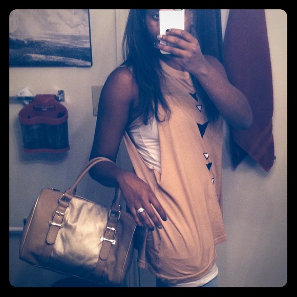 Express Two-Tone Purse