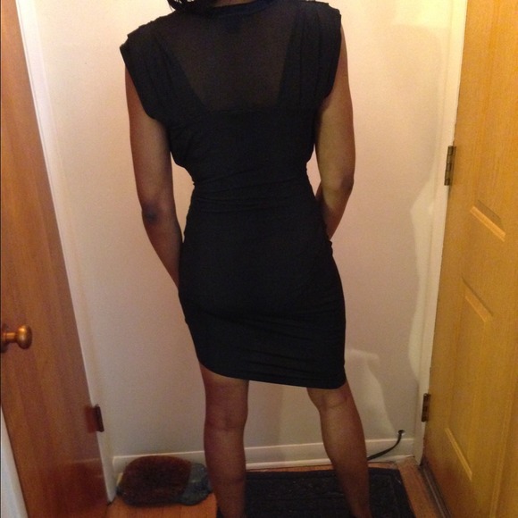 Jersey Draped Cowl Dress Factory Erik Hart XS - Picture 2 of 3