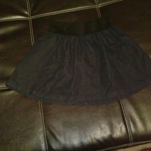 Miley Cyrus denim skirt