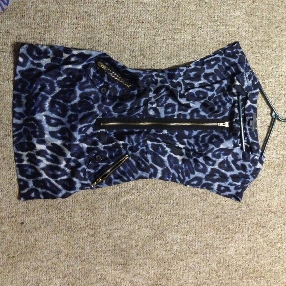 Forever 21 animal print dress