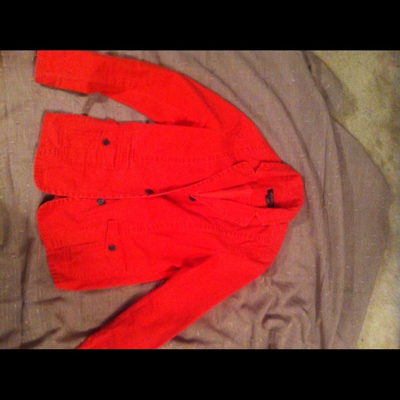 Eddie Bauer blazer burnt orange