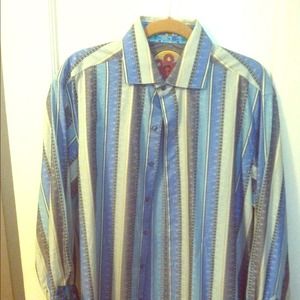 Men's Robert Graham button down shirt
