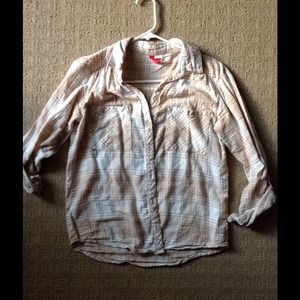 Comfy Plaid Button Up