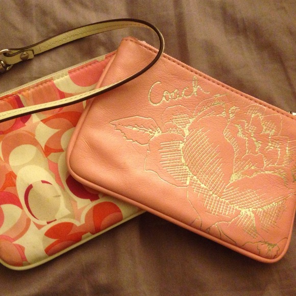 **SOLD**Coach Wristlets Bundle